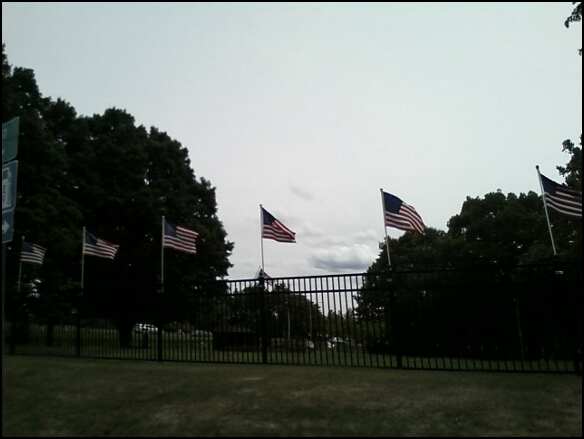 National Iwo Jima Memorial. Street view. Photo by Katelyn Avery.